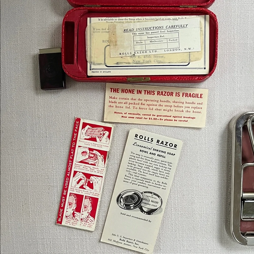 Vintage No. 2A Imperial Model Grooming Tool - Rolls Razor